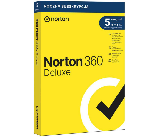 NORTON NortonLifeLock 360 Deluxe 5st. (12m.) - 546807 - zdjęcie
